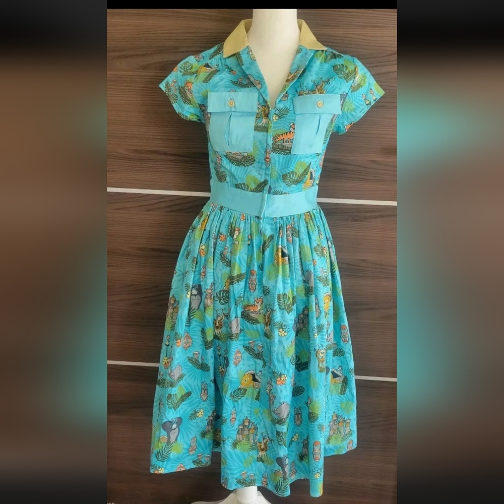 Disney Dress Shop Jungle Cruise Dress Size XS